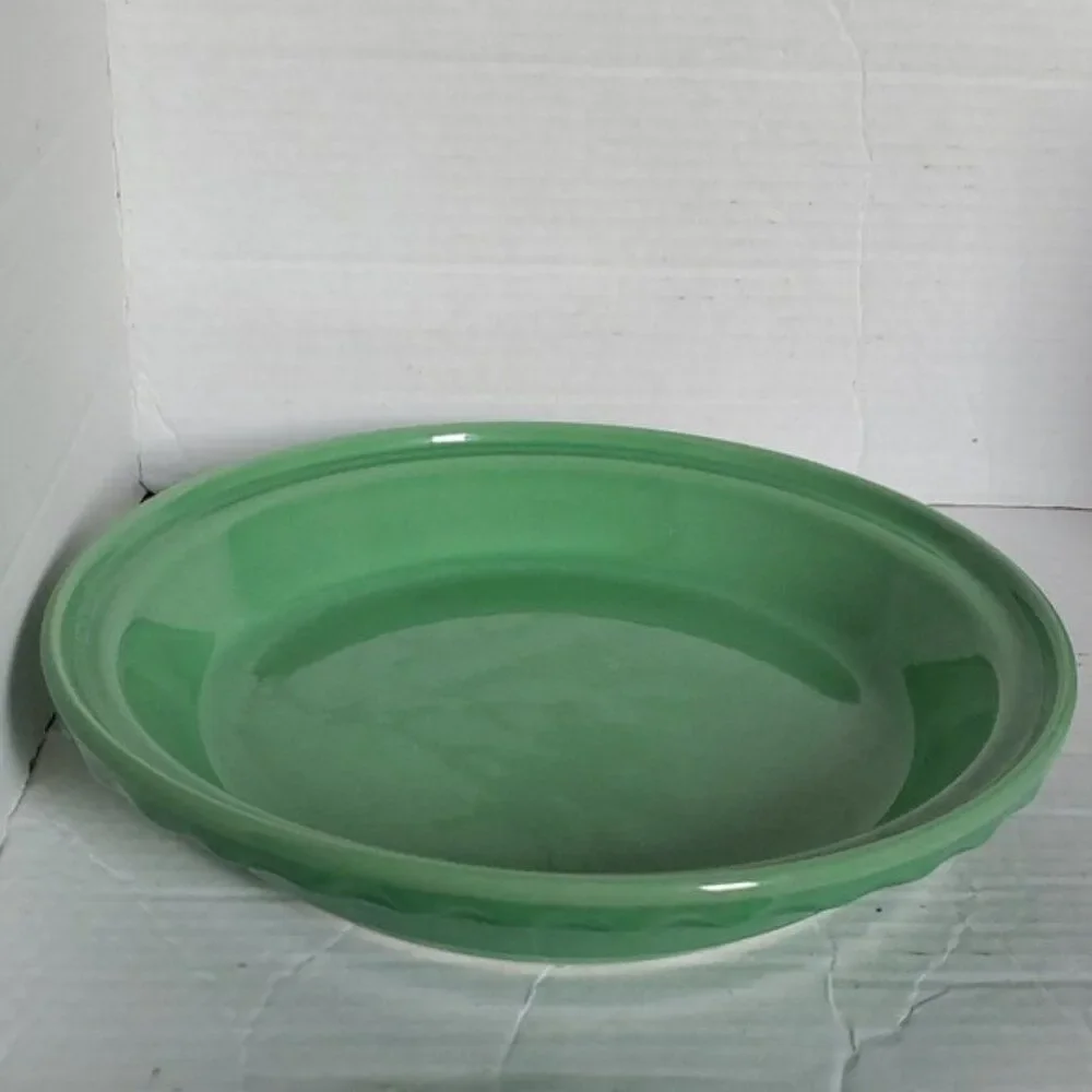 Fiestaware Fiesta Pie Plate Deep Dish Baker Baking Bake Bakeware Meadow CERAMIC
